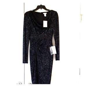 Tina Knowles for Cache Black Dress